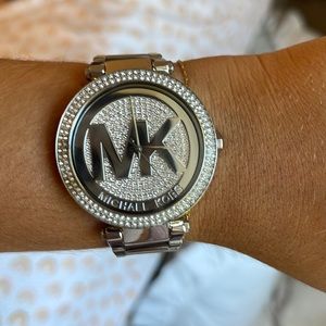 Silver Michael Kors watch